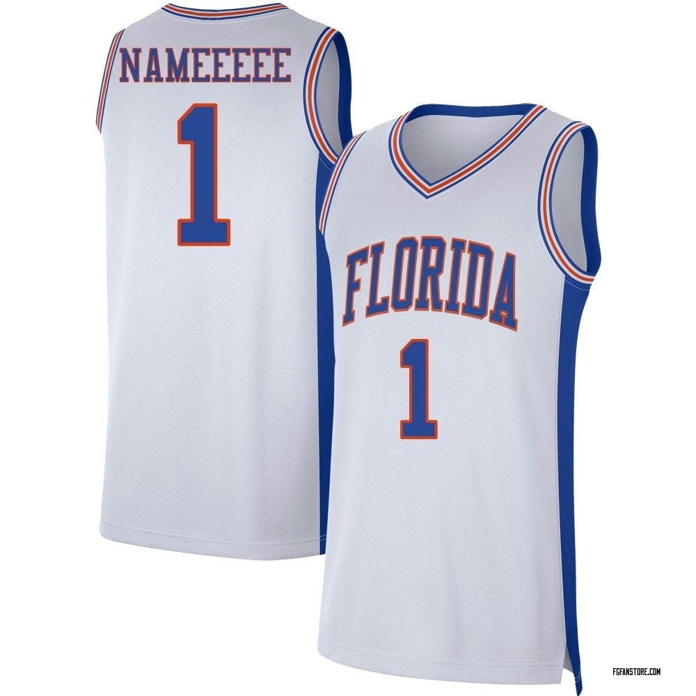 Men's Walter Clayton Jr. Florida Gators Replica Basketball Jersey - White