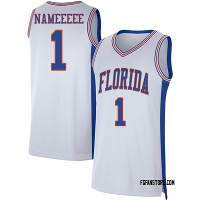 Men's Walter Clayton Jr. Florida Gators Replica Basketball Jersey - White