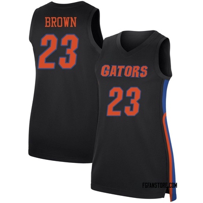 Women's AJ Brown Florida Gators Replica Basketball Jersey - Black