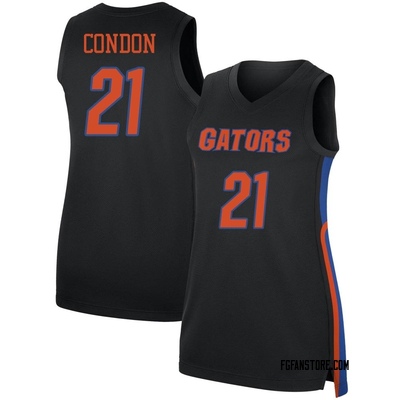 Women's Alex Condon Florida Gators Replica Basketball Jersey - Black