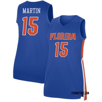 Women's Alijah Martin Florida Gators Replica Basketball Jersey - Royal