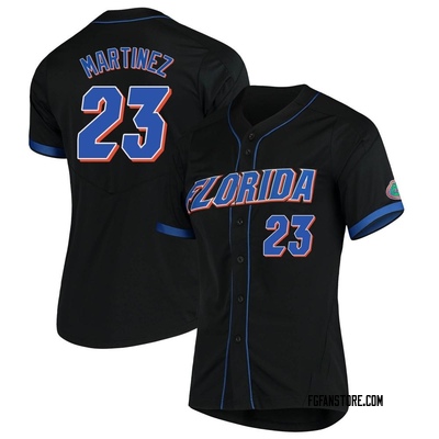 Women's John Martinez Florida Gators Replica Vapor Untouchable Full-Button Baseball Jersey - Black