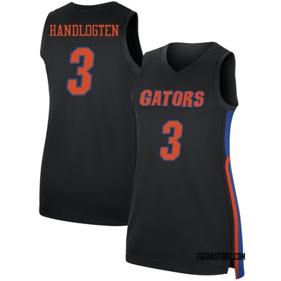 Women's Micah Handlogten Florida Gators Replica Basketball Jersey - Black