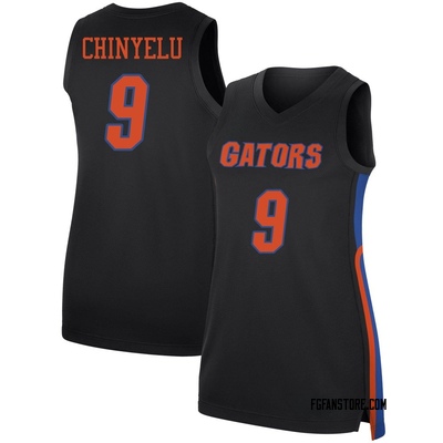 Women's Rueben Chinyelu Florida Gators Replica Basketball Jersey - Black