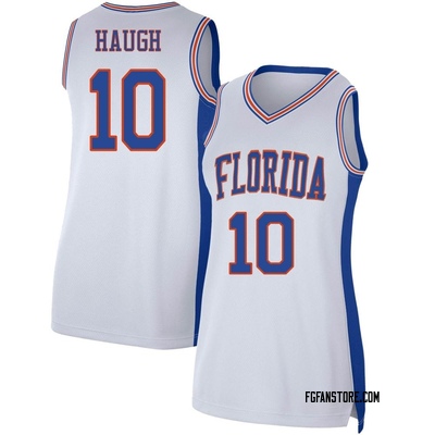 Women's Thomas Haugh Florida Gators Replica Basketball Jersey - White