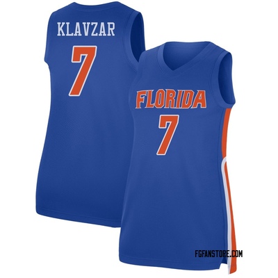 Women's Urban Klavzar Florida Gators Replica Basketball Jersey - Royal