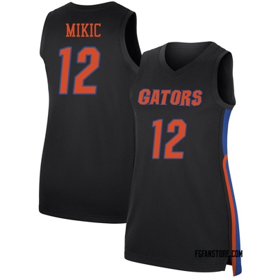 Women's Viktor Mikic Florida Gators Replica Basketball Jersey - Black