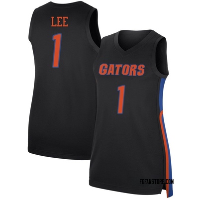 Women's Xaivian Lee Florida Gators Replica Basketball Jersey - Black