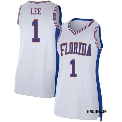Women's Xaivian Lee Florida Gators Replica Basketball Jersey - White