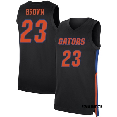 Youth AJ Brown Florida Gators Replica Basketball Jersey - Black