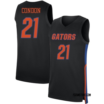 Youth Alex Condon Florida Gators Replica Basketball Jersey - Black