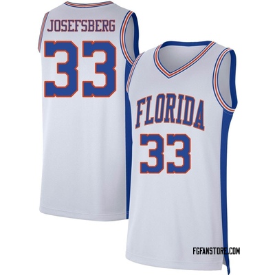 Youth Cooper Josefsberg Florida Gators Replica Basketball Jersey - White